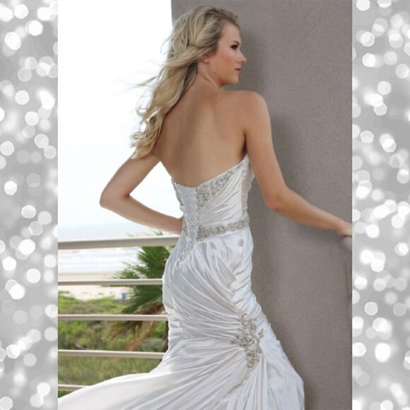 NWT Da Vinci Bridal Wedding Gown Dress 50239 - Picture 2 of 8